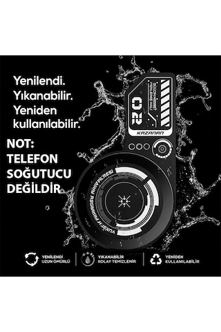 Memo Vc01 Manyetik Metal Halka - Memo Telefon Soğutucu Manyetik Tüm Modeller