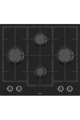 Afm Tech Ve Ferre Velvo Turbolu Siyah Dijital LN385 + FM7700 + FM3400 Ankastre Set