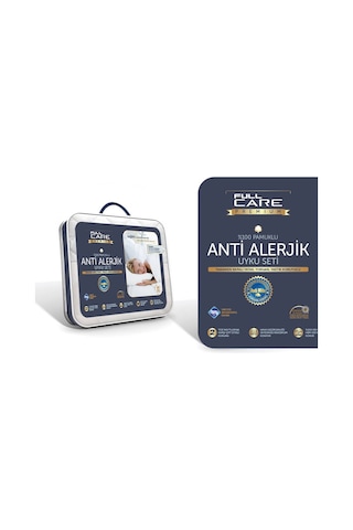 Pamuklu. Anti-Alerjik. Anti-Bakteriyel Tek Kişilik Uyku Seti Standart-Tek Kişilik