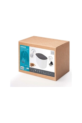 M-pets Stoko Mama Saklama Kovası Beyaz 6 Kg 244-51038.01