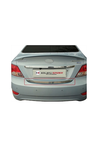 Hyundai Accent Blue Rb Bagaj Alt Çıta Krom 2011 Ve Sonrası