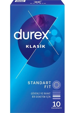 Durex Klasik Prezervatif 10 Adet Durex Klasik Prezervatif 10 Adet
