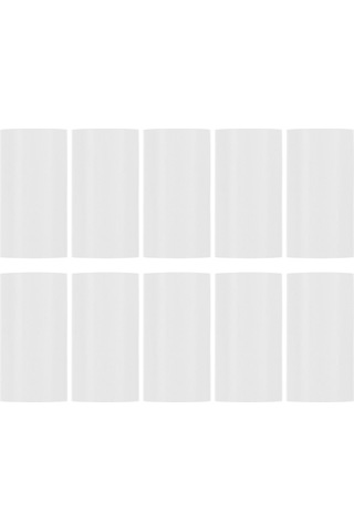 Dianziye 10 Adet 57x25mm Termal Yazıcı Kağıdı - Fiş Makinesi, Peripage, Poooli, Paperang Uyumlu - Ödeme Fişi, Kasaba Kağıdı - Yüksek Kaliteli Baskı