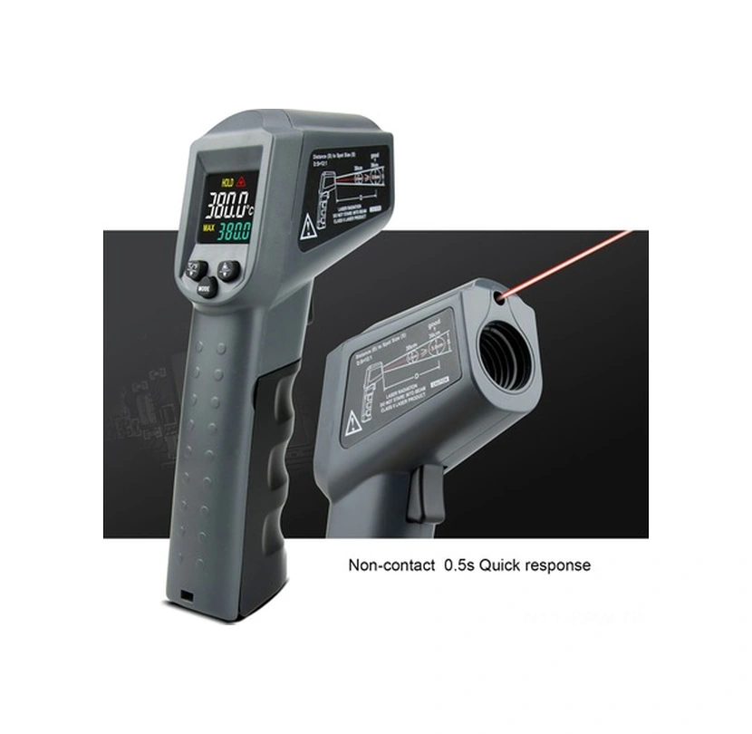 Tongxida 550ah Kızılötesi Sıcaklık Ölçer -50 C/+550 C, Lcd Ekran, Veri Tutma, Lazer Hedefleme, 2xaaa Pil
