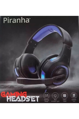 Piranha 2145 Işıklı Mikrofonlu Oyuncu Kulaklığı