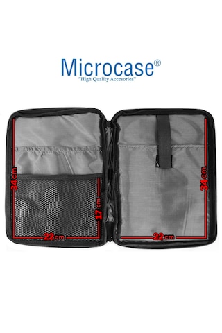 Microcase Samsung Uyumlu Galaxy Tab S10 Lite Tablet İçin Türkçe Bluetooth Klavye+mouse+tablet Standı-siyah Al8126 Omuz Çantası