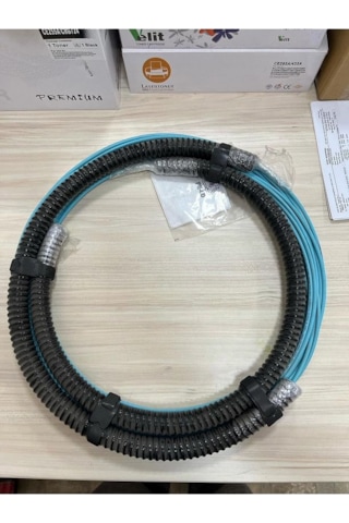 12 Coreom4 Mpo Fiber Optik Kablo 25 Metre