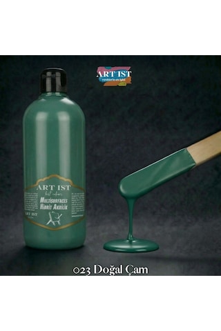 Multisurfaces Hibrit Akrilik Boyalar - 023 Doğal Çam Ahşap, Taş Tozu, Hobi, Dıy