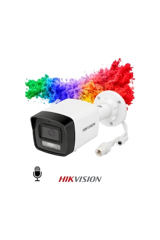 Ds-2cd1021g2-lıuf 2mp 2.8mm Colorvu Gece Renkli Ip Kamera Mikrofonlu