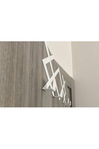 Metal Beyaz Desenli Amerikan Kapı Arkası Askılık Organizer Askılık Ve Desenli Banyo Kapı Arkası Askılık Siyah