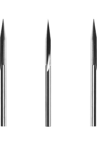 Snapmaker Düz Yivli V Uç - 3 Lü Set