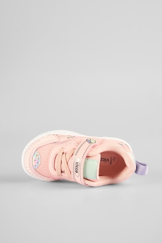 Vicco Repair Baskılı Kız Bebek Pudra Sneaker Pudra