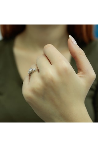 Lova 0,32 Karat Pırlanta Tria Yüzük - 1050227