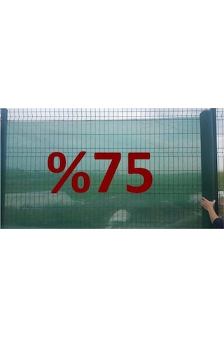 Yüzde 75lik En 1,5 - Boy 5 M Gölgeleme Filesi Tülü Gölgelik File Inşaat Bahçe Çiti Otopark Gölgeliği Nocolor-d3dd10d9