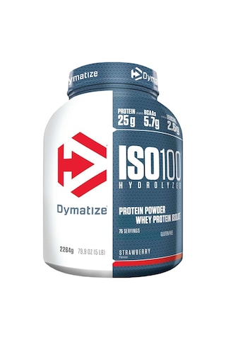 Iso 100 Hydrolyzed Whey Protein Tozu 2264 Gr Çilek Aromalı