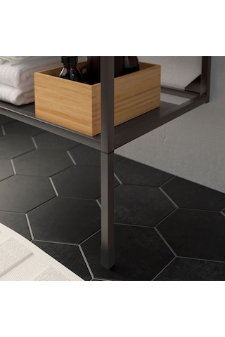 Ikea Enhet 2'li Mobilya Ayağı 22-24,5 Cm Siyah