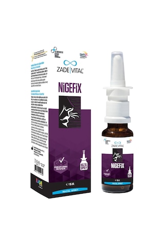 Zade Vital Nigefix Nazal Sprey 15 ML