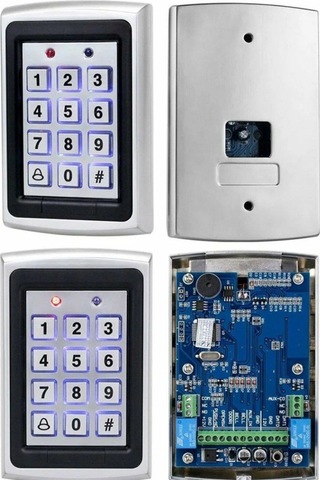 Su Geçirmez  Koruyucu Kapak Metal Rfid Elektronik Şifreli Kartlı