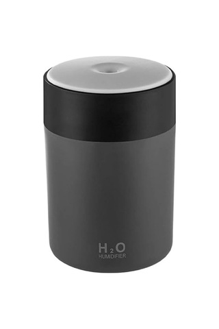 Divex Usb Led Işıklı Hava Nemlendirici Colorful Humidifier Gri H-41