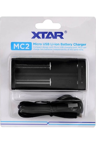 Xtar Mc2 Li İon Pil Şarj Cihazı 2li
