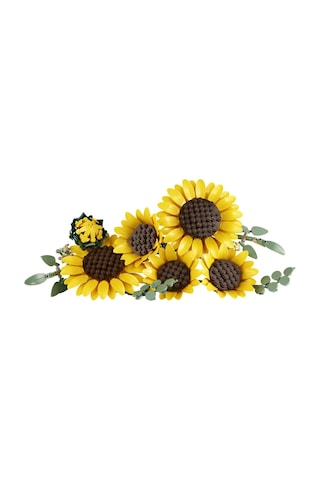 Lego Botanicals Ayçiçeği Buketi 11502 - Yetişkinler İçin Çeşitli Gelişim Aşamalarında 6 Ayçiçeği İçeren D Çok Renkli