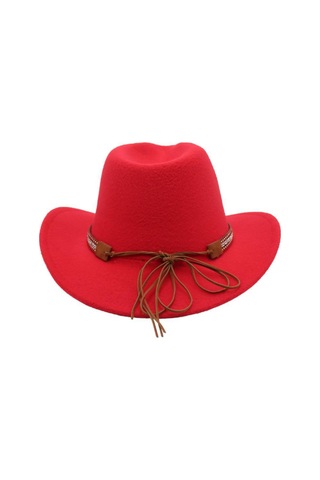 Yaozixa Klasik Western Koyu Bej Felt Şapka - Geniş Kenar Güneş Korumalı, 56-58cm, Unisex, Nüfuslu, Dayanıklı, Rope İle Sabitlenebilir Siyah