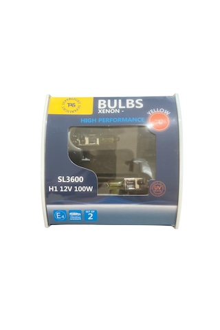 H1 Far Ampulu 12v 100w Sarı Isık