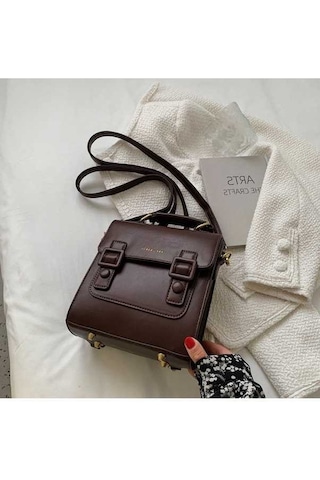 Maoyaya Kaxıu&bags Kx-5820 Koyu Kahve Omuz Çantası Kahverengi