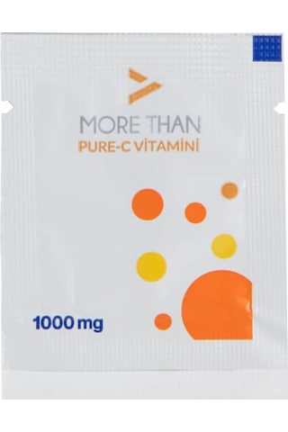 More Than Pure C 1000 Mg Saşe C Vitamini Ascorbic Acid