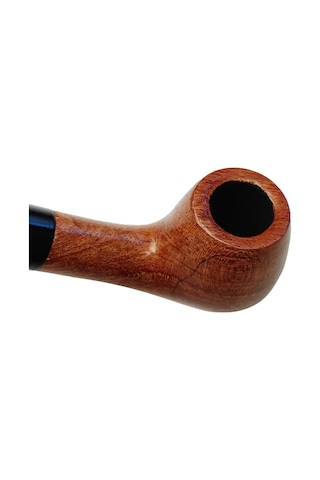 Falconetti 9 Mm. Kahverengi Sandalwood Eğimli Sap Ahşap Pipo Rd40