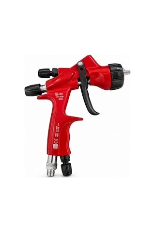 Ntools 8800 Hvlp Kırmızı Boya Sprey Tabancası 1.3mm Nozul, 600ml Hazne