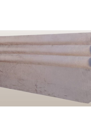 Başlık Dk Çift Kişilik 160'lık Yatay Dilimli Açık Pembe Baby Face Kumaş El Yapım