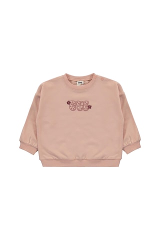 Civil Baby Cvl Baskılı Basic 6-18 Ay Takım - Pembe Pudra Pembesi