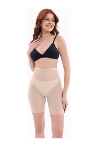 Armillia Dimoda Kadın / Kız Lazer Kesim Tül Hayalet Boxer Korse Uzun Boy Ten Ten