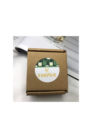 İyi Bayramlar Etiketi Kurban Ramazan Bayramı Tebrik Sticker 4 Cm - 100 Adet Çok Renkli