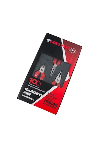 İzeltaş 13000005511 100.yıl 160 Mm Opak Pense Seti - 3 Parça