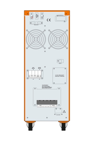 Makelsan Powerpack SE Serisi 10 KVA 20 x 7 AH Online UPS Güç Kaynağı