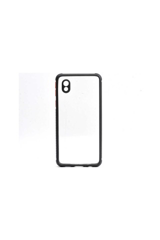 Samsung Uyumlu Galaxy A01 Core Kılıf Zore Kaff Kapak Siyah