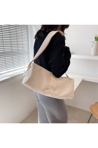 Sones Naylon Su Geçirmez Seyahat Çapraz Askılı Çanta Eğlence Spor Fitness Çantaları Siyah