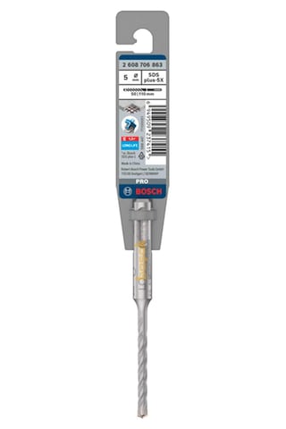 Bosch Pro Sds Plus-5x 5 X 110 Mm Dört Elmaslı Matkap Ucu 2608706863