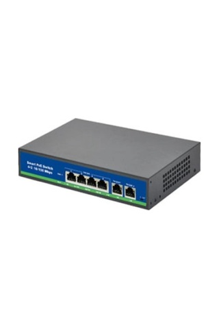 Isee Iss-4026p 24 Port Poe+ 10-100 Mbps 2 Port 10-100-1000 Uplink Switch 300w Kdo