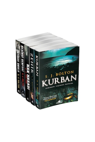 Sharon J. Bolton Korku Gerilim Kitapları Takım Set 5 Kitap