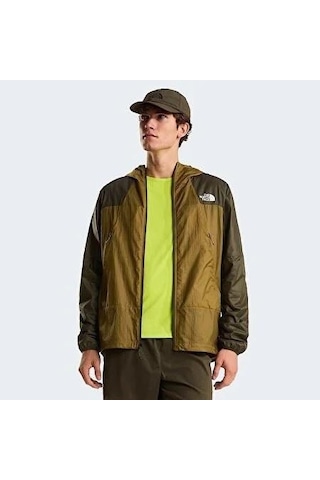 The North Face M Rıdgelıte Futurefleece Wınd Erkek Ceket Nf0a8es6jv41 Cedar/new Taupe Green
