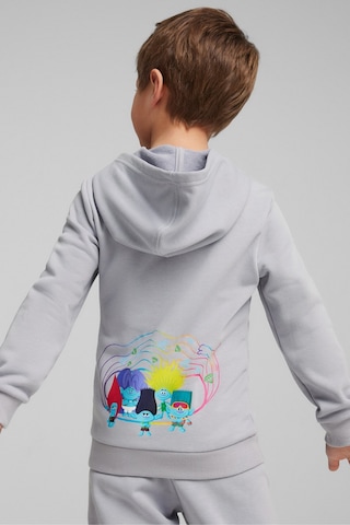 Puma X Trolls Hoodie Tr Çocuk Sweat 62482663 Gri
