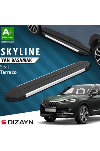 S-dizayn Seat Tarraco Skyline Aluminyum Yan Basamak 193 Cm 2018-2024 A+ Kalite