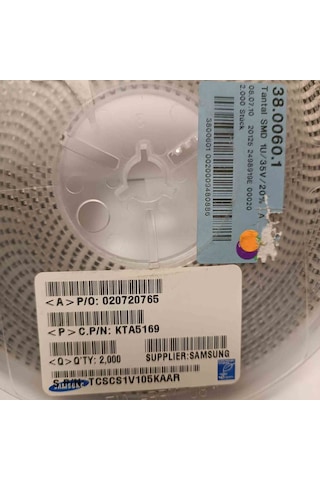 Tcscs1v105kaar 1mf 35v A Tantal Kondansatör 50 Adet