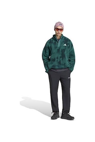 Adidas Terrex Mt Ess Hp Aop Erkek Outdoor Polar Sweatshirts Ks2316 Yeşil
