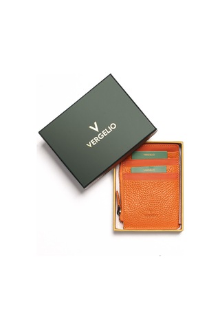 D35 Dark Orange Cüzdan & Kartlık Kadın Diğer 864 Vergelio Flother Wallet Card Holder Turuncu