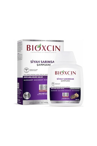 Siyah Sarımsak Saç Dökülmesine Karşı Bitkisel Şampuan 1 X 300 Ml 97576138