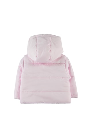 Civil Girls Civil Baby Kız Bebek Kapüşonlu Mont Şeker Pembesi Pembe